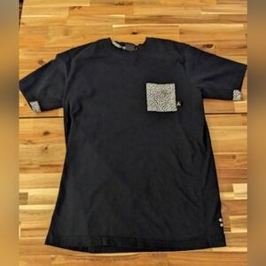 Jordan black pocket tee